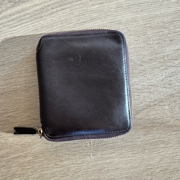 Comme Des Garcons wallet zip around leather wallet - Picture 3 of 3